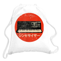 Vintage Synthesizer   Japanese Analog Retro T Shirt Drawstring Bags | Artistshot