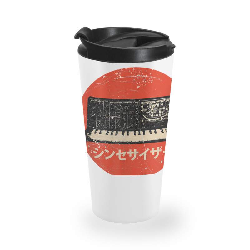 Vintage Synthesizer   Japanese Analog Retro T Shirt Travel Mug | Artistshot