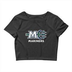 Vintage Retro Mariners T Shirt Crop Top by Artistshot