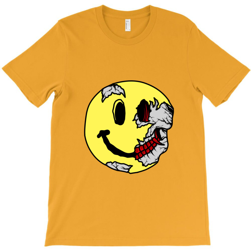 Emote Smile Skull T-Shirt by mshel tyan | Artistshot