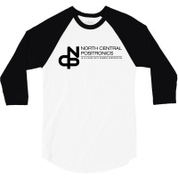 North Central Positronics 3/4 Sleeve Shirt | Artistshot