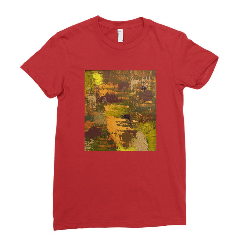 Muddy Brick Road Ladies Fitted T-Shirt by magicbooshrooms | Artistshot