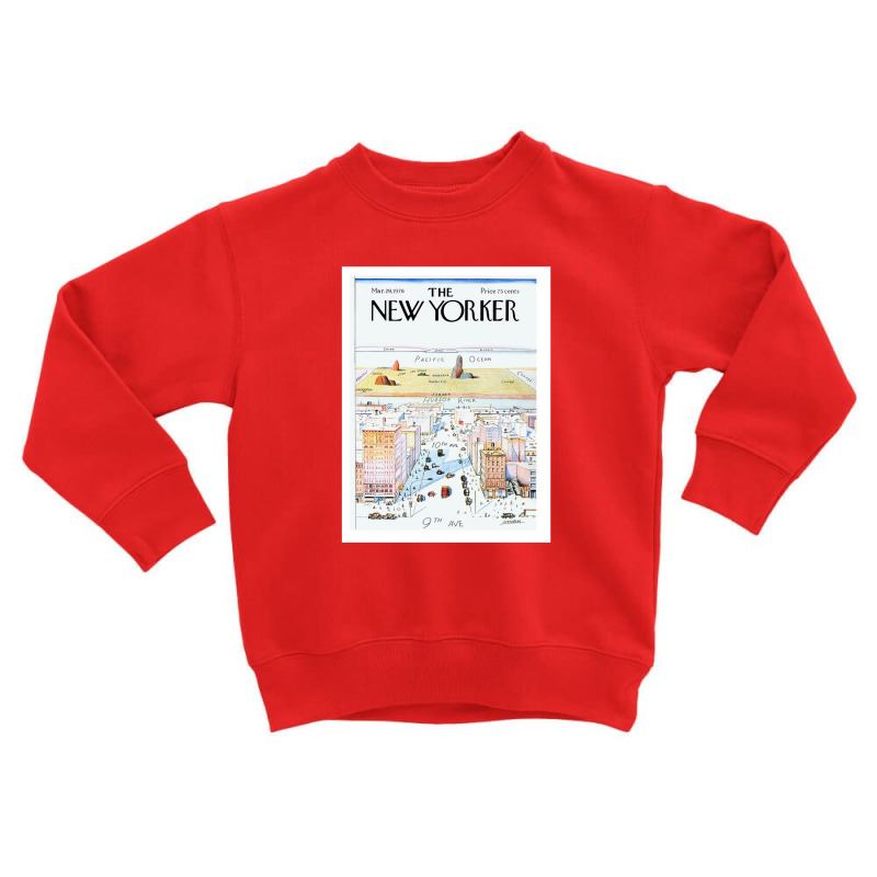 New Yorker March 29, 1976 Toddler Sweatshirt by magicbooshrooms | Artistshot