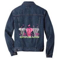 Funny Man Dinosaur Breast Funny Gifts Boy Girl Men Denim Jacket | Artistshot