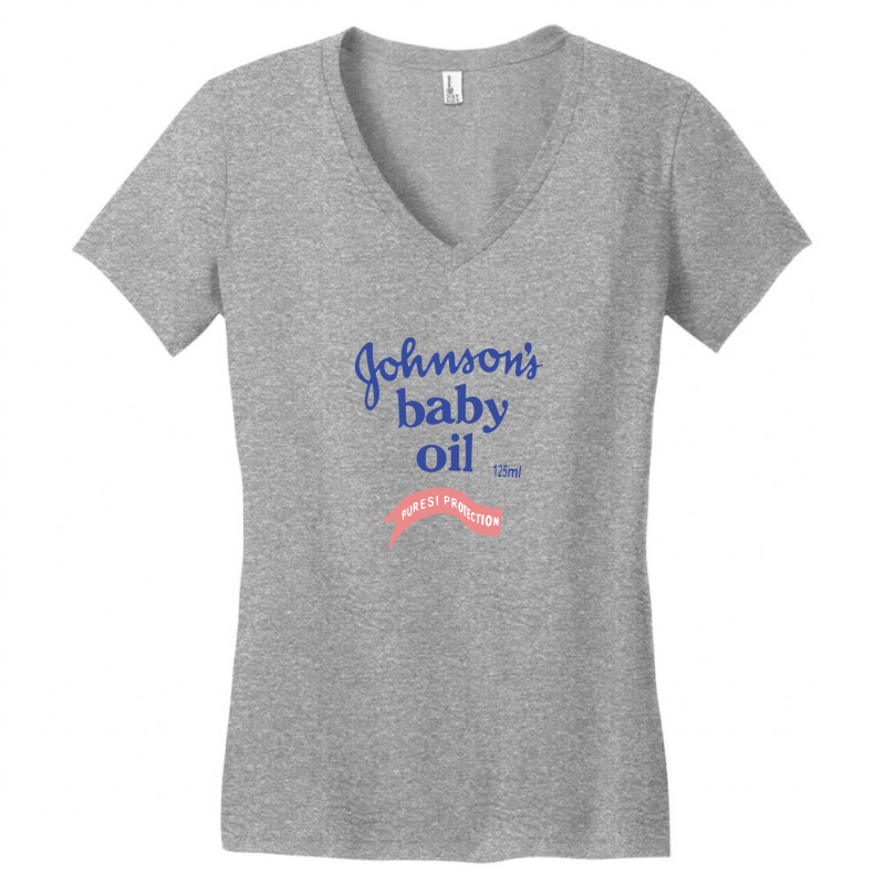 Johnson Baby New Women's V-Neck T-Shirt by liqualyfu | Artistshot