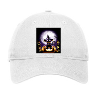 Witch Cat Night Adjustable Cap | Artistshot