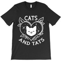 Funny Cats And Tats Product - Tattoo Art Design Gift Men T-shirt | Artistshot