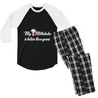 My Milkshake Is Better Than Yours Men's 3/4 Sleeve Pajama Set | Artistshot