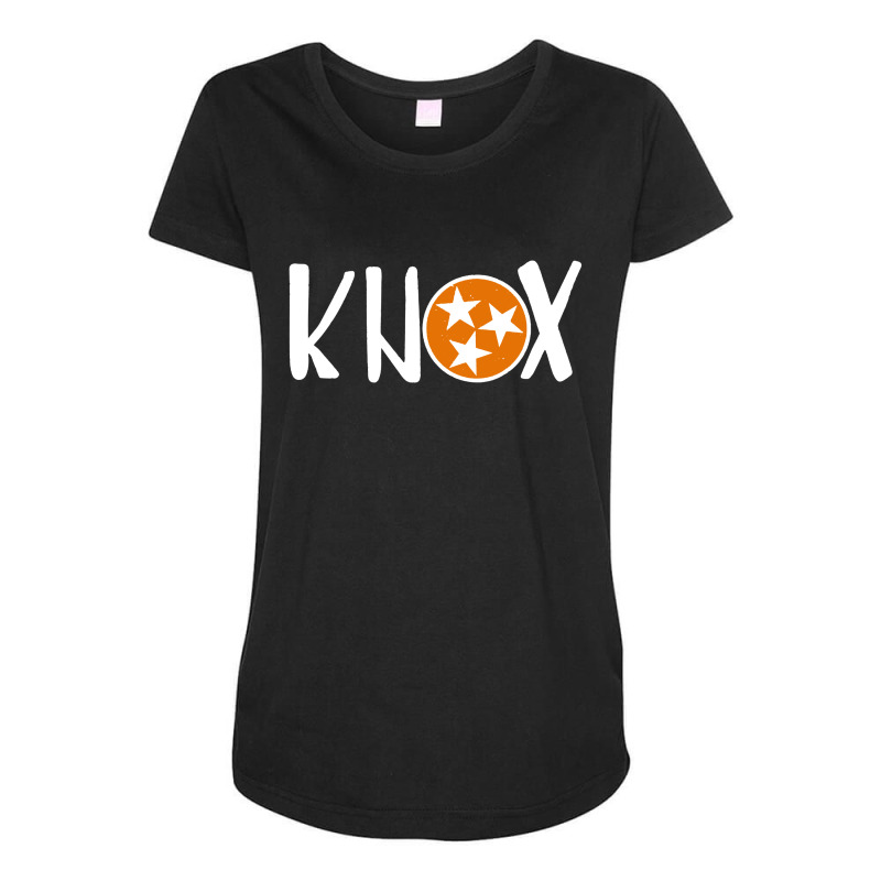 Knox Vintage Distressed Knoxville Maternity Scoop Neck T-shirt by Menelz | Artistshot