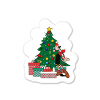 Olive Oyl Around The Christmas Tree Popeye Sticker | Artistshot