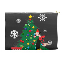 Olive Oyl Around The Christmas Tree Popeye Accessory Pouches | Artistshot