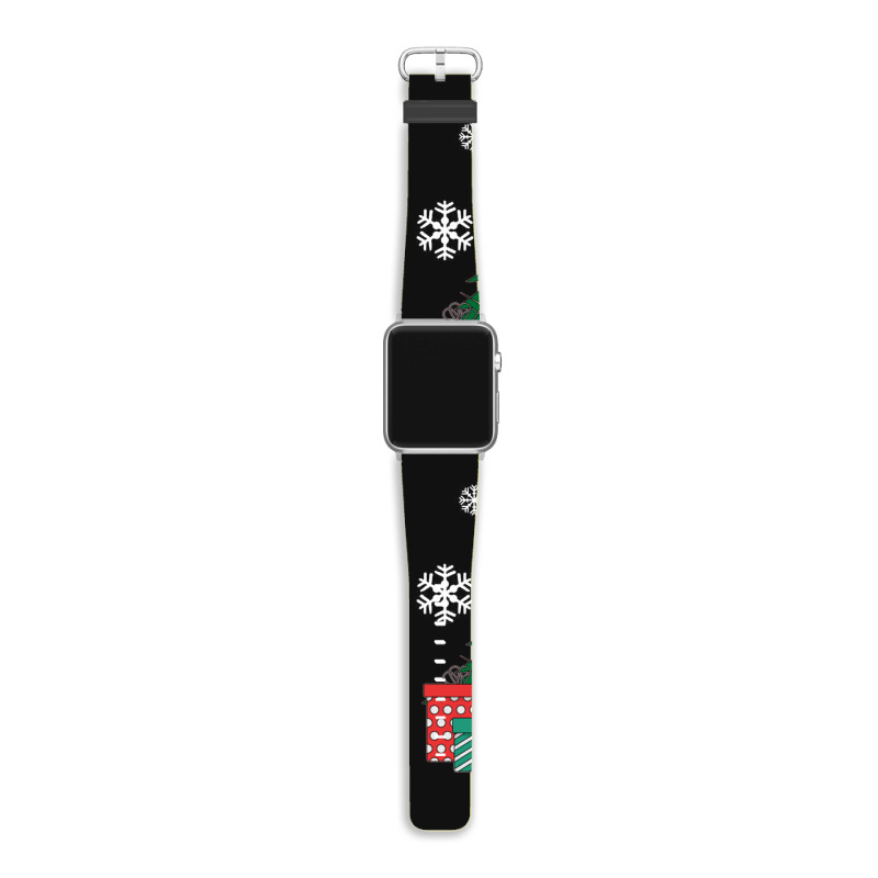 Olive Oyl Around The Christmas Tree Popeye Apple Watch Band | Artistshot