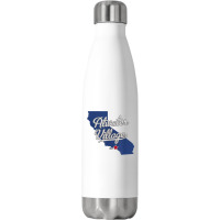 Atwater Village California Los Angeles Ca Map T Shirt Stainless Steel Water Bottle | Artistshot