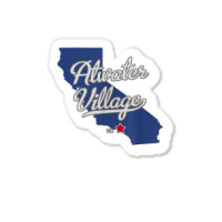 Atwater Village California Los Angeles Ca Map T Shirt Sticker | Artistshot