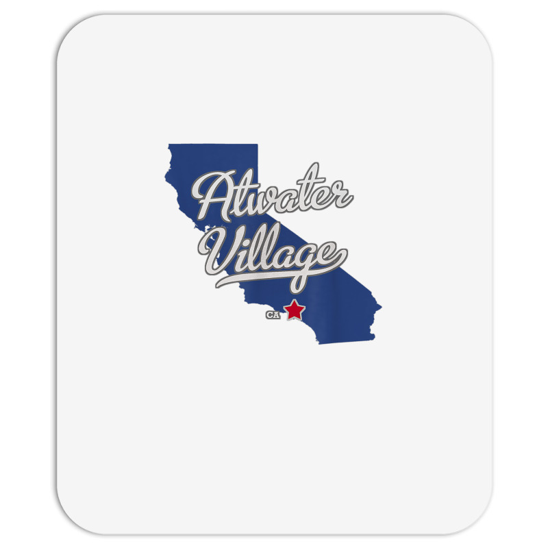 Atwater Village California Los Angeles Ca Map T Shirt Mousepad | Artistshot