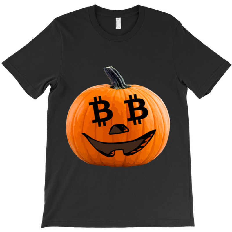 Bitcoin Pumpkin T-shirt | Artistshot