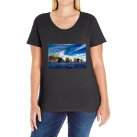 Islands National Park Ladies Curvy T-shirt | Artistshot