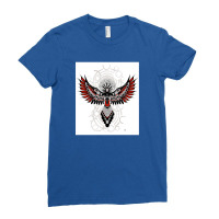 Divine Crow Woman Ladies Fitted T-shirt | Artistshot