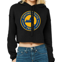 Empire State Trail Cropped Hoodie | Artistshot