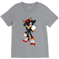 New Style 3d Super Black Hedgehog V-neck Tee | Artistshot