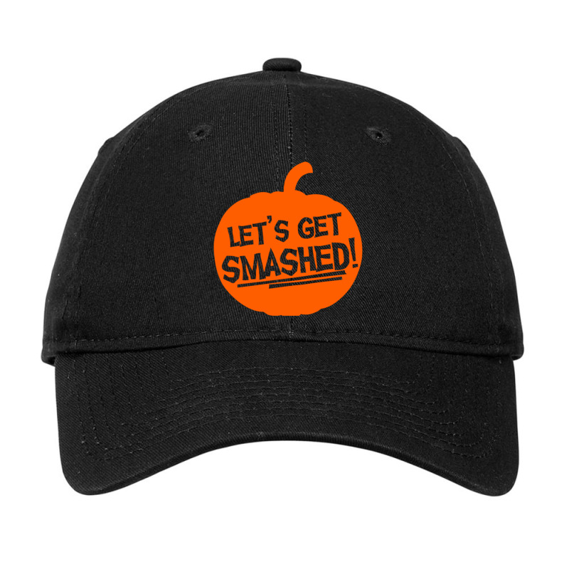 Pumpkin Smashed Adjustable Cap by KaleighWilliams | Artistshot