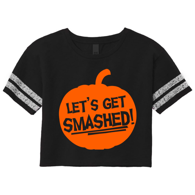 Pumpkin Smashed Scorecard Crop Tee by KaleighWilliams | Artistshot