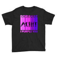 Borahae I Purple You Youth Tee | Artistshot