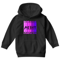 Borahae I Purple You Youth Hoodie | Artistshot