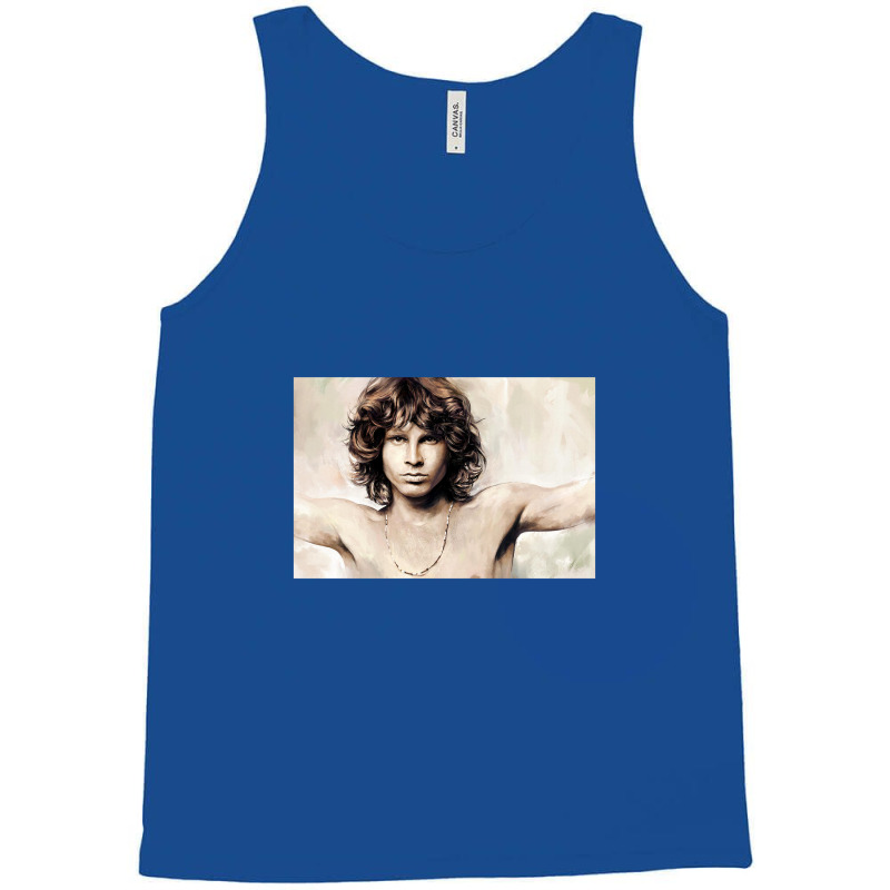 Jim Morrison Artwork Tank Top | Artistshot