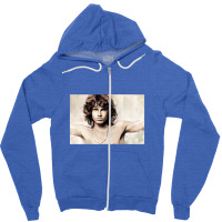 Jim Morrison Artwork Zipper Hoodie | Artistshot