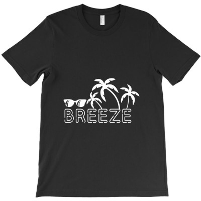 Breeze Summer Vacation Palm Tree Holidays T-shirt Designed By Naturraloidt