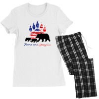 Mama And Daughter America For Light Women's Pajamas Set | Artistshot