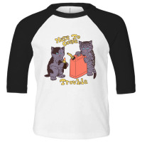 Cats Work Toddler 3/4 Sleeve Tee | Artistshot