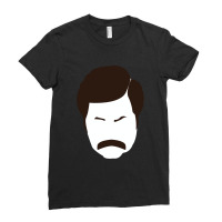 Graphic Music Ron Swanson Mens My Favorite Ladies Fitted T-shirt | Artistshot