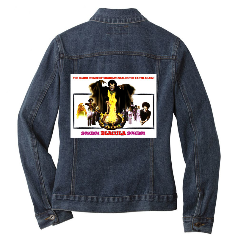 Music Retro Vampires Gift Men Ladies Denim Jacket by ArtistKelton | Artistshot