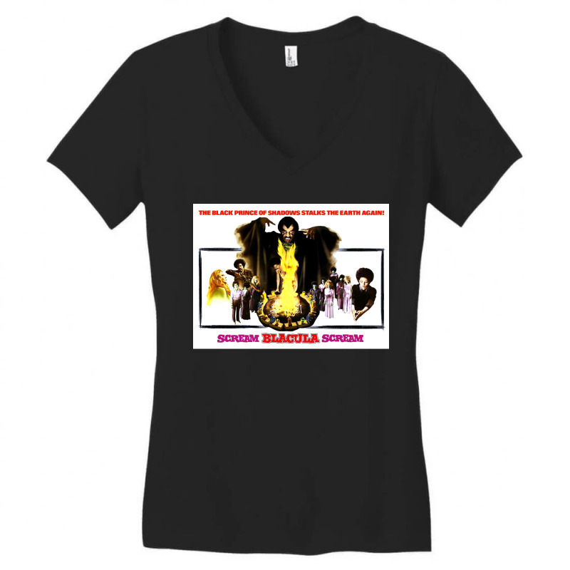 Music Retro Vampires Gift Men Women's V-Neck T-Shirt by ArtistKelton | Artistshot