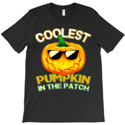Cool Pumpkin T-shirt Designed By Johnny Wiggins