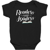 Readers Make Leaders Baby Bodysuit | Artistshot