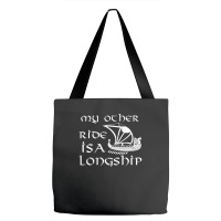 Funny Viking Longship Designs Tote Bags | Artistshot