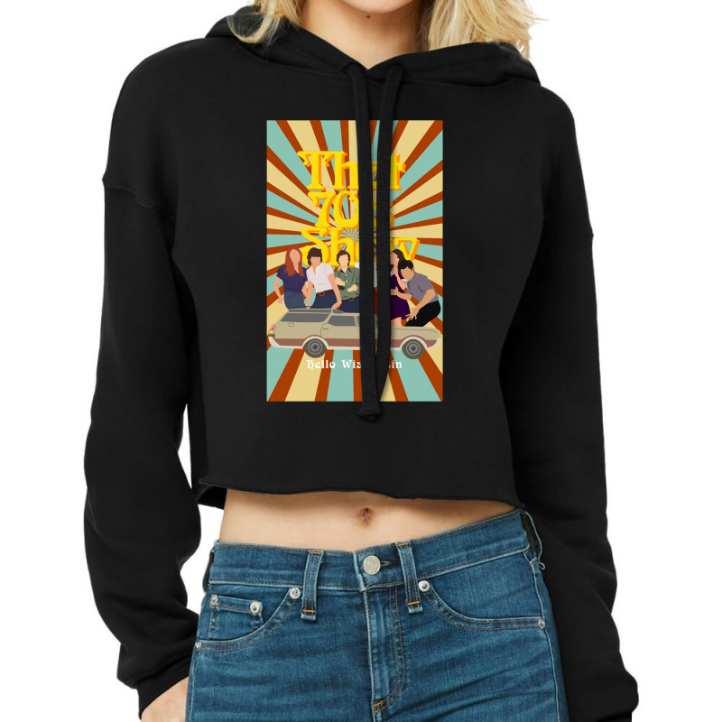 Vintage Retro Burt Macklin Funny Gift Cropped Hoodie by ArtistNoah | Artistshot