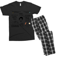 Vintage Retro Ron Swanson Mens Funny Men's T-shirt Pajama Set | Artistshot