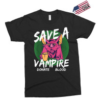 Save A Vampire Donate Blood T Shirt Exclusive T-shirt | Artistshot