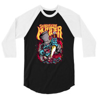 Music Retro Whitechapel Gift Men 3/4 Sleeve Shirt | Artistshot