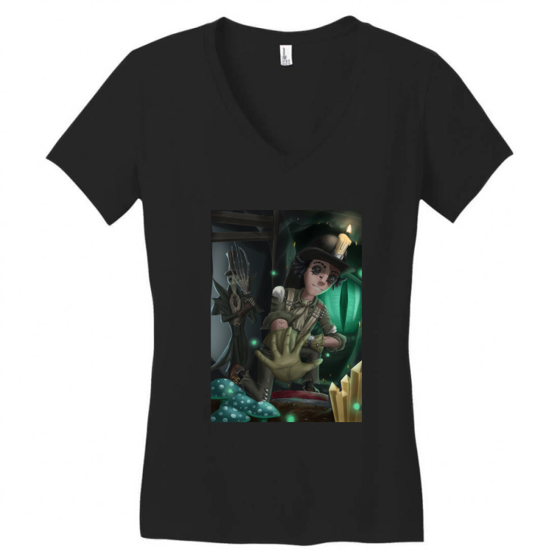 Vintage Photograp Elizabeth Bathory Funny Gift Women's V-Neck T-Shirt by ArtistNoah | Artistshot