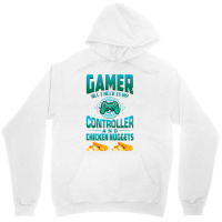 Gamer  For Kids Adults Video Games Chicken Nuggets Unisex Hoodie | Artistshot