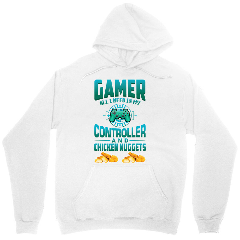 Gamer  For Kids Adults Video Games Chicken Nuggets Unisex Hoodie | Artistshot