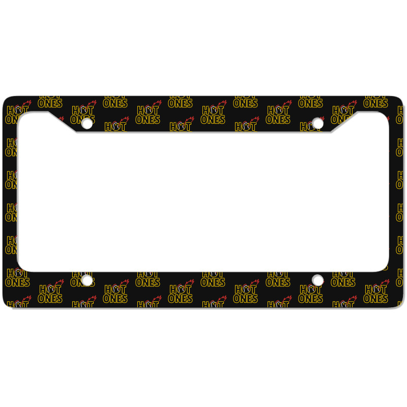 Hot Ones License Plate Frame | Artistshot