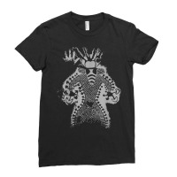 Mushroom Shaman Man 11000 Year Old Tassili Cave Art T Shirt Ladies Fitted T-shirt | Artistshot