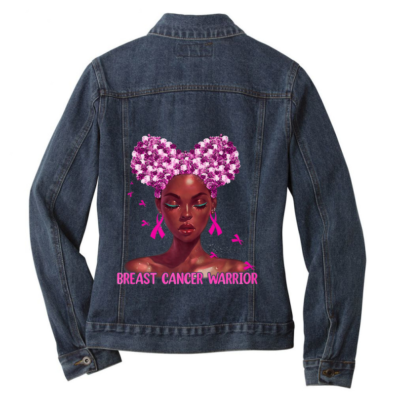 Music Vintage Retro Woman Breast Gifts Men Ladies Denim Jacket by Juan-Design | Artistshot