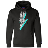 Snakeskin Lightning Bolt Animal Print T Shirt Champion Hoodie | Artistshot